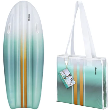 BESTWAY TAHITI Madrac za plažu s ručkama 42072, 178x56 cm, s torbom za plažu