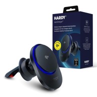 3MK Auto bežični punjač Hardy AeroCharger Qi2, 15 W, crna