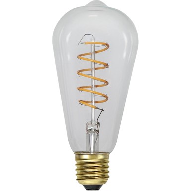 STAR TRADING LED žarulja Spiral Filament E27 4W, sa žarnom niti, dimmable, toplo svjetlo