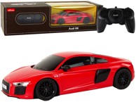 RASTER Automobil na daljinsko upravljanje Audi R8, 1:24, crveni