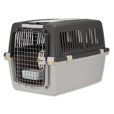 TRIXIE Transporter Gulliver 4 S–M, 72×52 cm, sivi