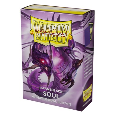DRAGON SHIELD Japanese Size Dual Matte Sleeves, Soul, 60 kom