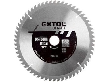 EXTOL CRAFT List kružne pile 19113, 250 x 1,8 x 30 mm