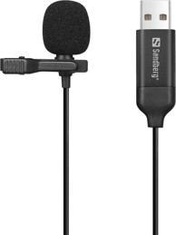 SANDBERG USB lavalier mikrofon Streamer USB Clip