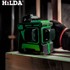 HILDA laserski nivelir 3D 360°, 12 linija, zeleni