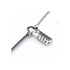 STARTECH Kabelska brava SNANOC4D-LAPTOP-LOCK, 2 m, crno-srebrna