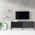 HAMMEL FIRNITURE Rezervna crna metalna noga za ormariće Mistral & Edge