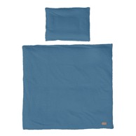 ROBA Plava dječja posteljina Seashells 80x80 cm 