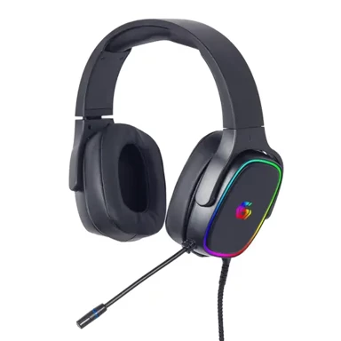 GEMBIRD Gaming slušalice GHS-SANPO-S300, žičane, naglavne, USB Type-A, crne 