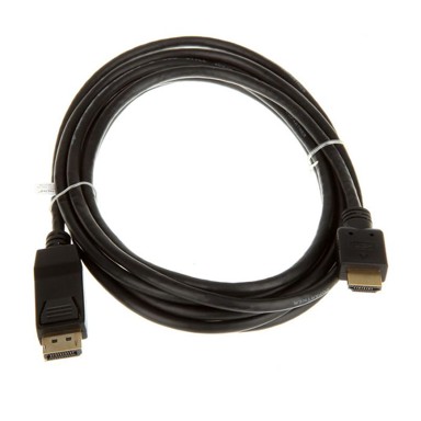 INLINE DisplayPort na HDMI konverter kabel, crni, 3 m 17183