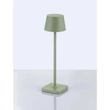 NOVA LUCE Stolna lampa Deck, LED, 3000K, 121lm, IP54, maslinasta