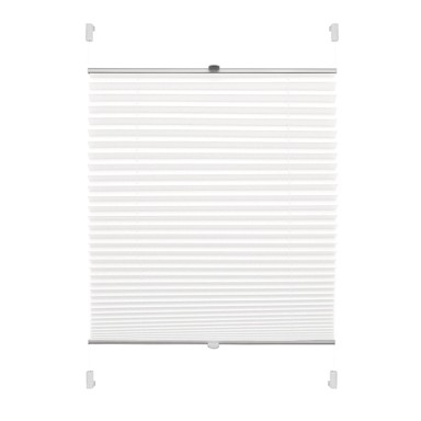GARDINIA Bijele rolete 97x150 cm Plisé Verona 