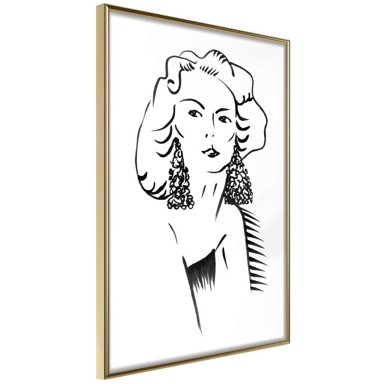 Poster Hypnotic Earrings 40x60