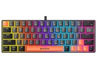 TRACER Gaming tipkovnica GAMEZONE RAPTOR 63, USB, crna