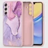 TECH-PROTECT Maskica za Samsung Galaxy A35 5G, Mood - pink mramor