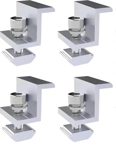 NIKCORP Aluminijske stezaljke za solarne panele, 4 kom, 30 mm