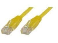 U/UTP Mrežni kabel CAT5e, PVC, 0,5 m, žuti