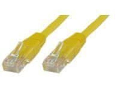 U/UTP Mrežni kabel CAT5e, PVC, 0,5 m, žuti