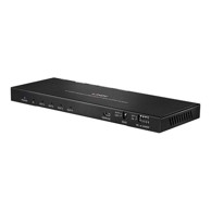 LINDY Video/audio razdjelnik 4 Port HDMI 2.0 18G razdjelnik s audio podrškom, 4 priključka