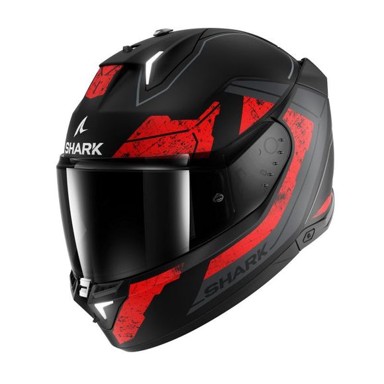 SHARK SKWAL i3 rhad kaciga, black-matt red