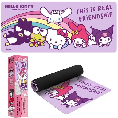 HELLO KITTY AND FRIENDS Podloga za miš 80x35 cm
