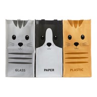 BALVI Plastične vreće u setu 3 kom 3x20 l za odvojeni otpad Meow 