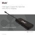 CLUB3D USB hub Type-C, 4 porta, 10 Gbps, PD 3.0, crna