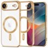 Tech-Protect MagFlex MagSafe maskica za iPhone 17 Air, prozirno-zlatna