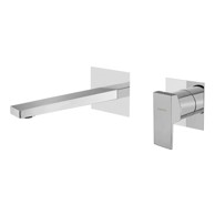 SAPHO Ugrađena slavina za umivaonik Latus (s 1 izlazom), sjajno srebrna