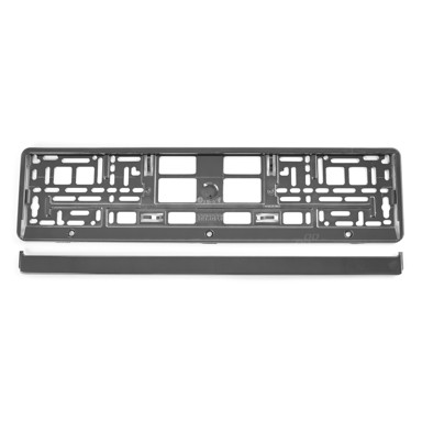 AMIO Okvir tablice za automobile, metalik grafitni