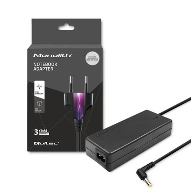 QOLTEC Adapter za laptop Acer, 65 W, 19 V 3.42 A, 5.5 x 1.7 mm