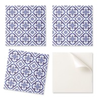 Coloray komplet pločica pcv s dekorom za kuhinju ili kupaonicu, uzorak s ornamentima 4 x 50 x 50 cm