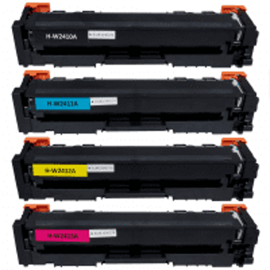 TONER123 Zamjenski toneri komplet HP 216A / W2410A + W2411A + W2412A + W2413A / Color LaserJet Pro M155 / MFP M182, M183, crna, cijan, magenta, žuta
