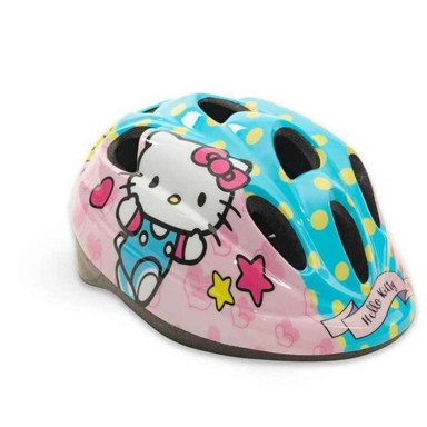 Dječja biciklistička kaciga Hello Kitty, roza  