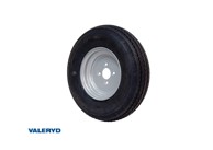 VALERYD Potporni kotač 5.00×10 4/100 (57), srebrni, 325kg, 6091020