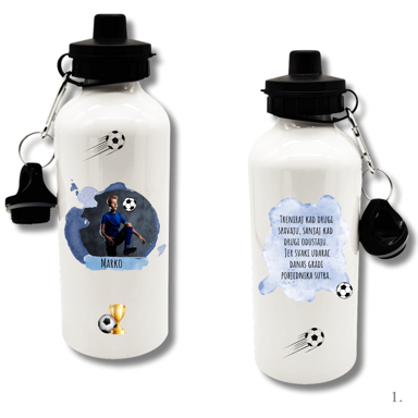 Personalizirane boce za djecu sportaše, jer svaki šampion počinje s malim gutljajem!