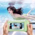 ESSAGER Vodootporna futrola ES-FSD04 IPX8 za telefon, univerzalna, s remenom, zelena