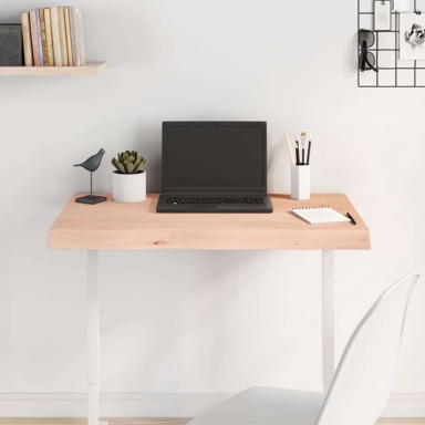 Stolna ploča 80x40x(2-6) cm, netretirana masivna hrastovina, prirodna  