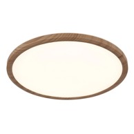 GLOBO Stropna lampa LED 18W, 1600lm, 3000K, IP44, 29,4 cm, Sapan, bijela