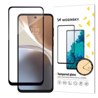 WOZINSKY Zaštitno kaljeno staklo 9H, potpuno prekriven okvir, za Motorola Moto G32