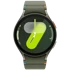 SAMSUNG Pametni sat Galaxy Watch 7 4G, 40 mm, zeleni, zelena silikonska narukvica