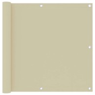 Balkonski zastor 90 x 500 cm Oxford, krem