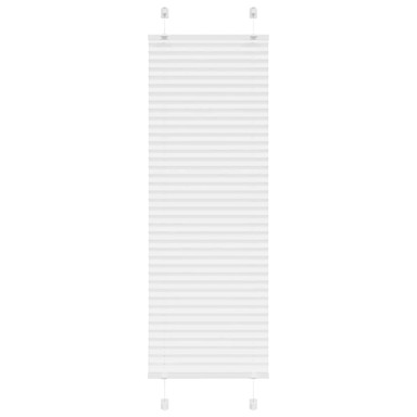 Roleta plisirana, 50x100 cm, širina tkanine 49,4 cm, bijela