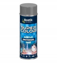 BOSTIK Akrilni lak u spreju Super Color 400 ml, aluminijski
