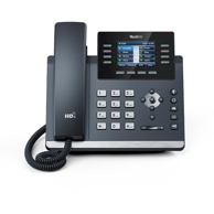 YEALINK IP telefon SIP-T44W, Wi-Fi, sivi, 8 linija