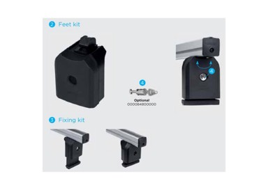 MENABO Set za prtljažnik Professional fix605fp 000102900000 1/6/72