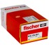 FISCHER Plastična tipla N 8 x 120/80 F, s vijkom, 100/1