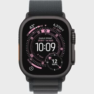 APPLE Watch Ultra 3, Smartwatch crni, 49 mm, Alpine Loop crna M, kućište od titana, Cellular