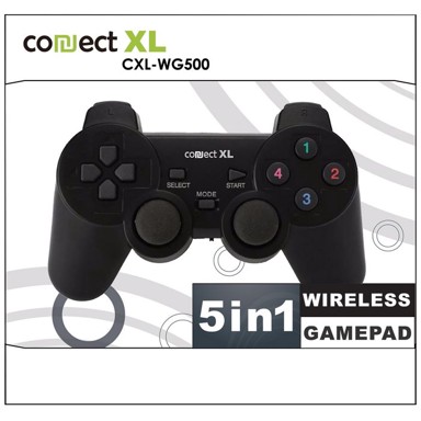CONNECT Gaming kontroler XL , 5u1, PC i PS1/2/3, 2,4GHz, 10met - CXL-WG500