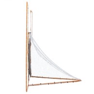 VEVOR Lacrosse gol 12x9 ft, narančasti